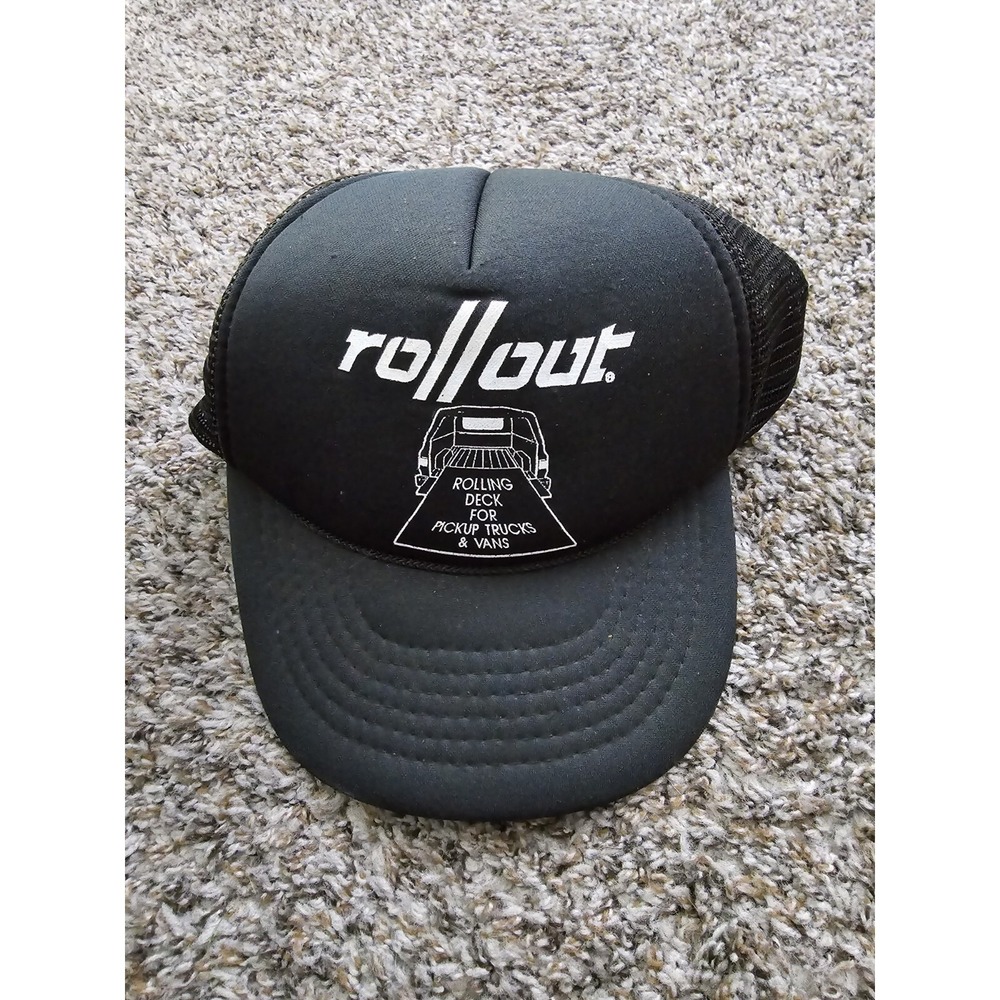 Vintage Headmost Snapback Trucker Hat Rollout Rolling‎ Deck